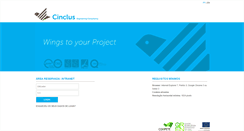 Desktop Screenshot of intranet.cinclus.pt